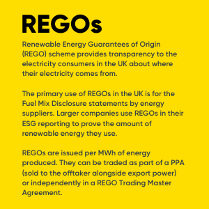 Definition of REGOs