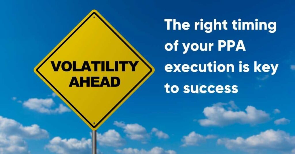 The right timing of your PPA execution is key to success