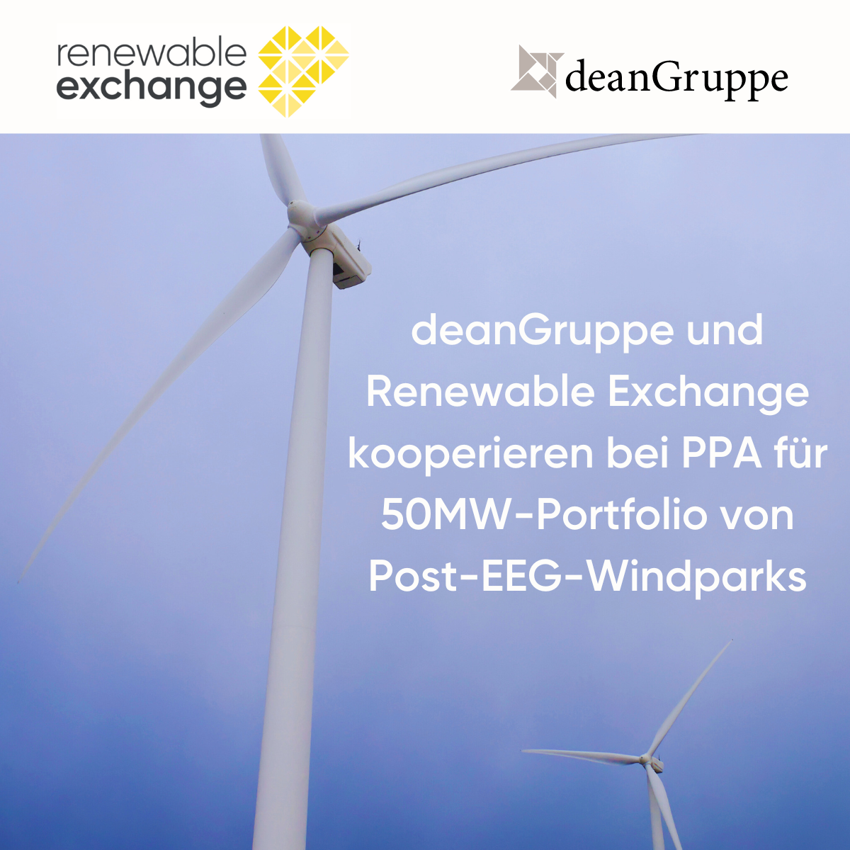 deanGruppe und Renewable Exchange