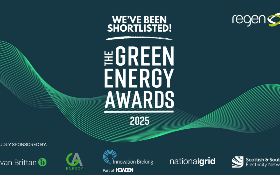 Lightning PPA shortlisted in Regen Awards 2025